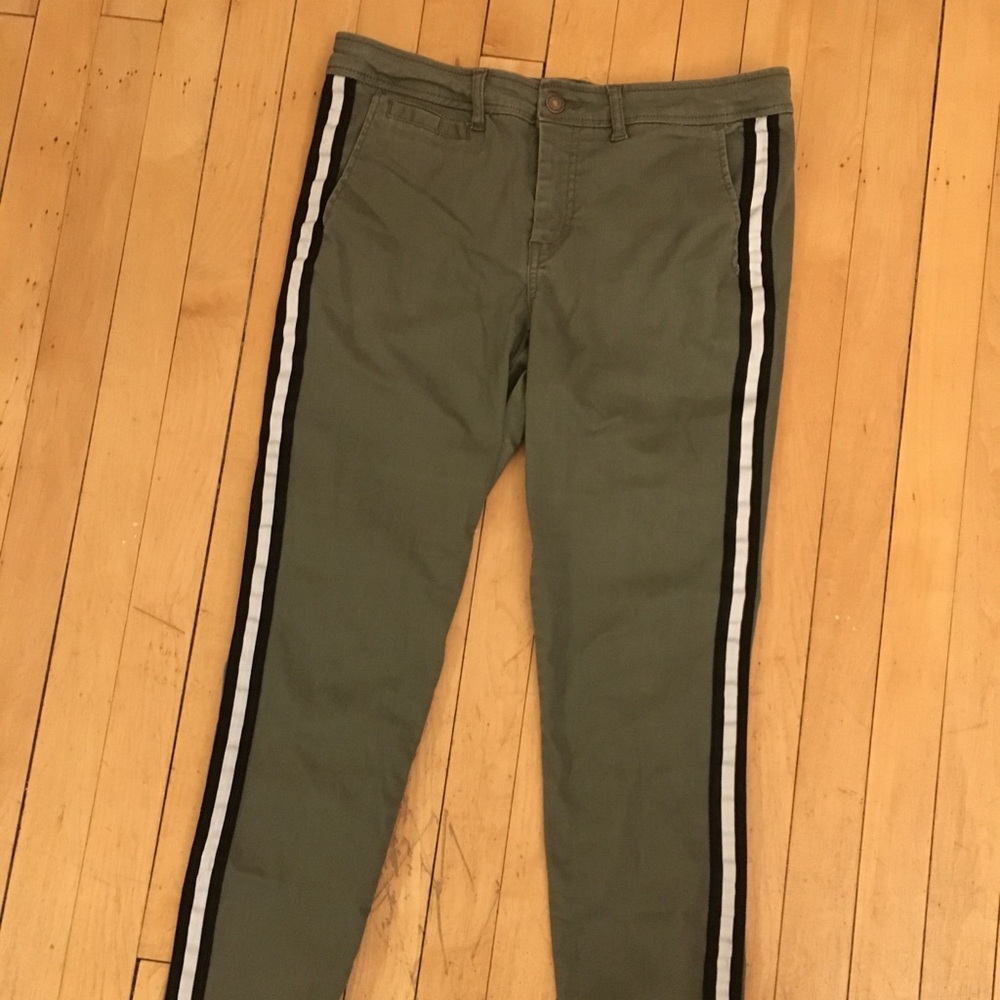 Market and Spruce Side Stripe Pant | Size 8